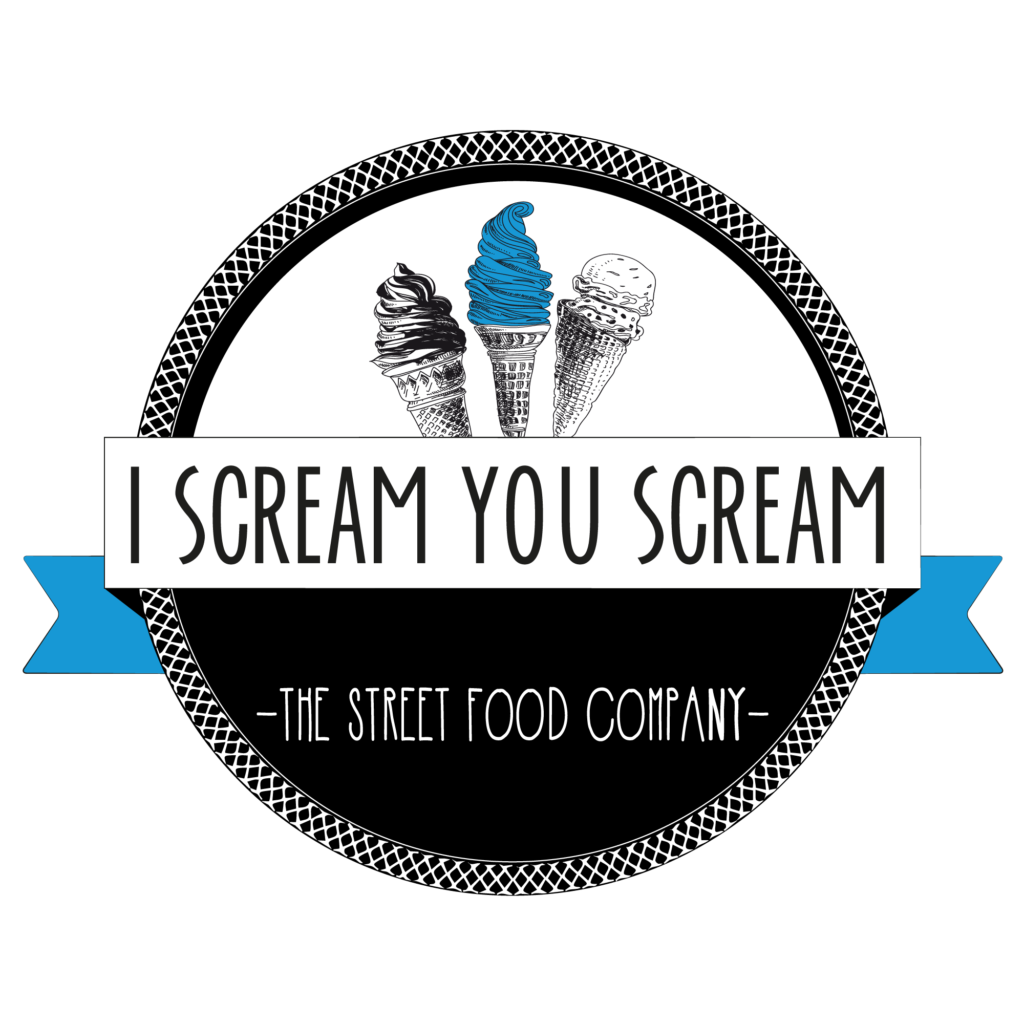 I scream you scream foodbike logo