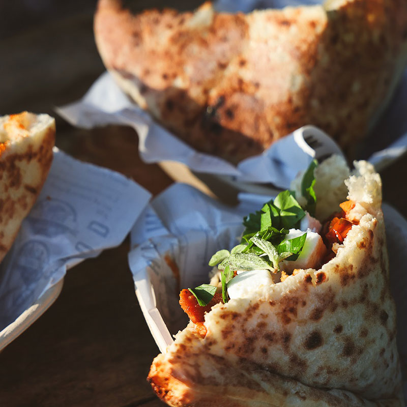 Streetfood pita foodtruck